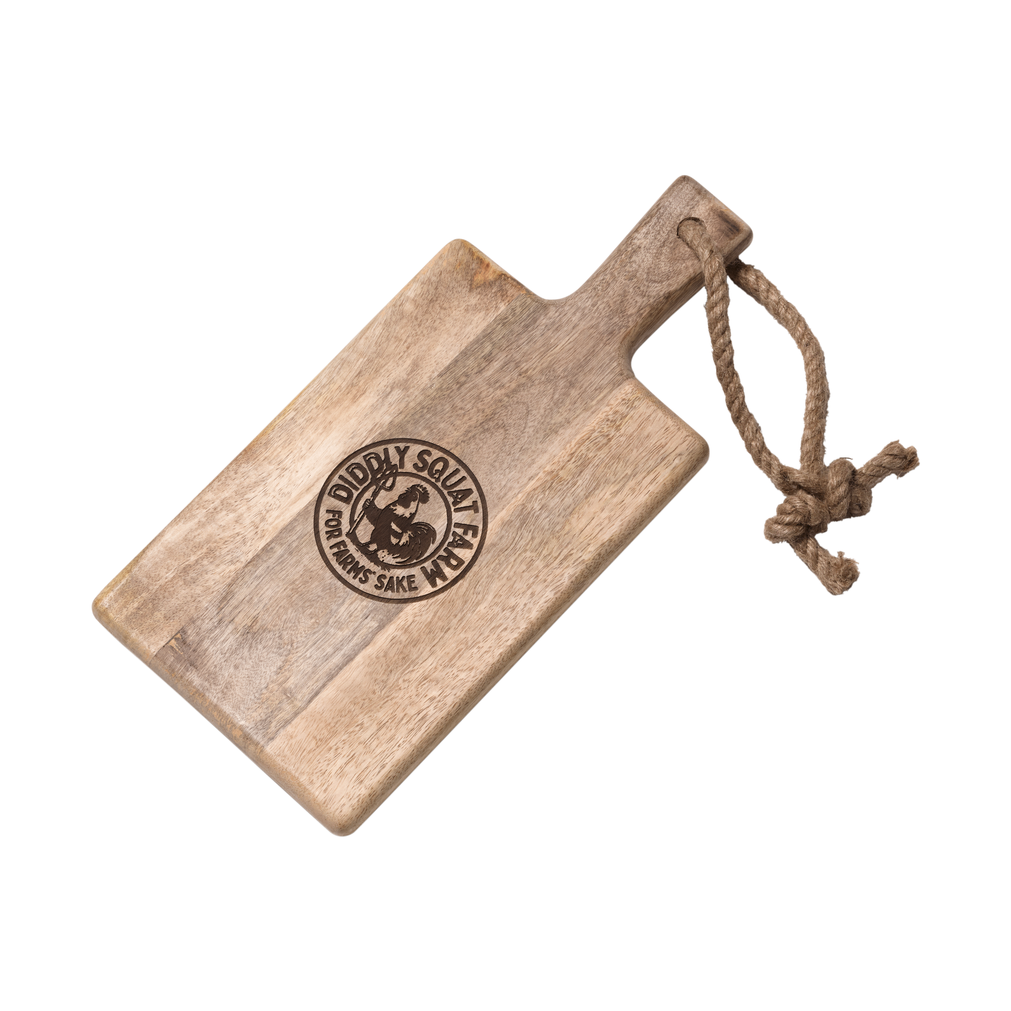 Diddly Paddle Chopping Board - Cockerel