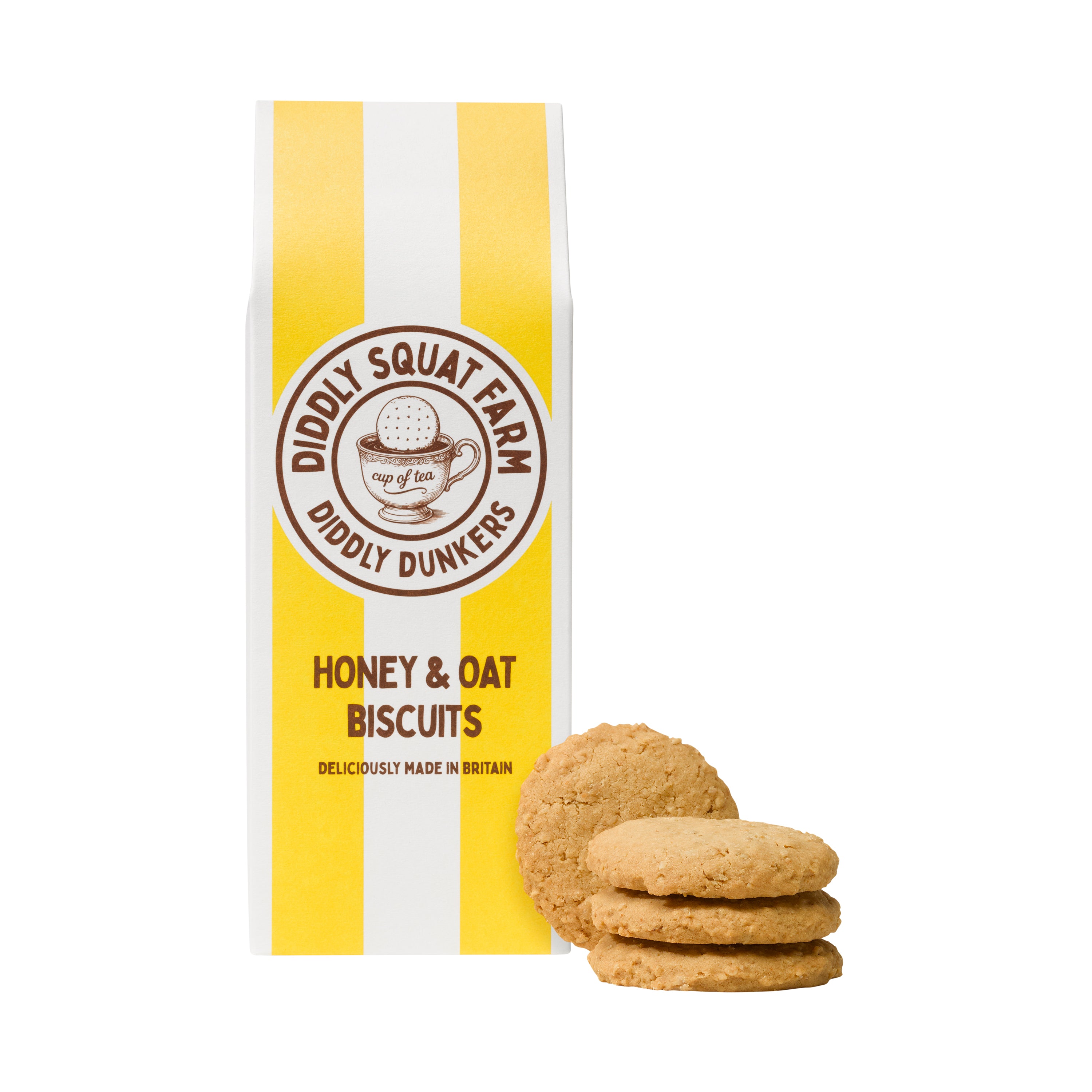 Diddly Dunkers Honey & Oat Biscuits