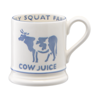 Emma Bridgewater x Diddly Squat Cow Juice 1/2 Pint Mug