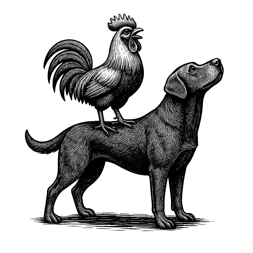 DIDDLY COCKEREL DOG