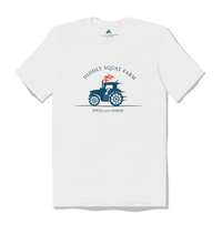 White Tractor T Shirt