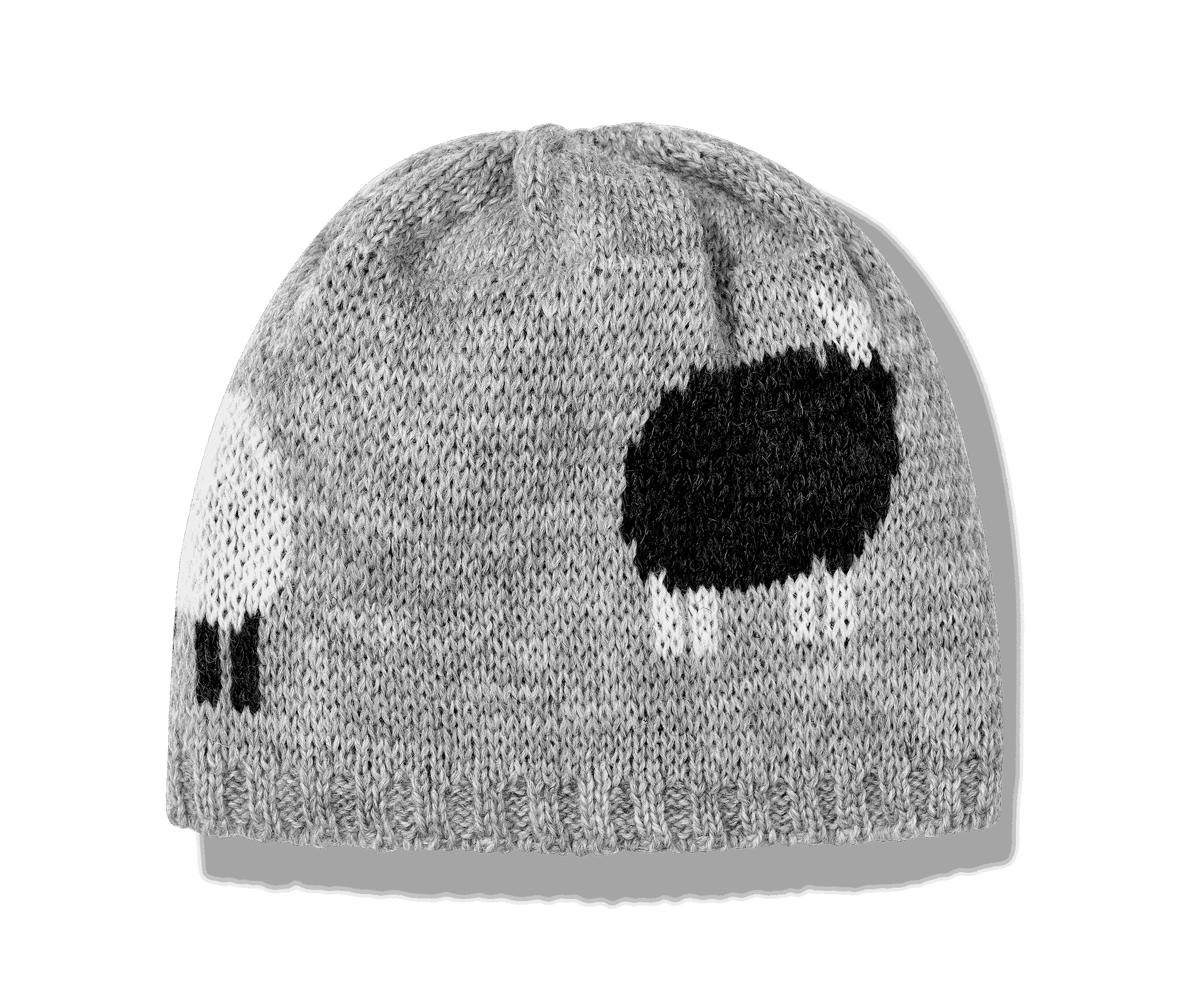 Grey Knitted Sheep Hat – Diddly Squat Farm Shop