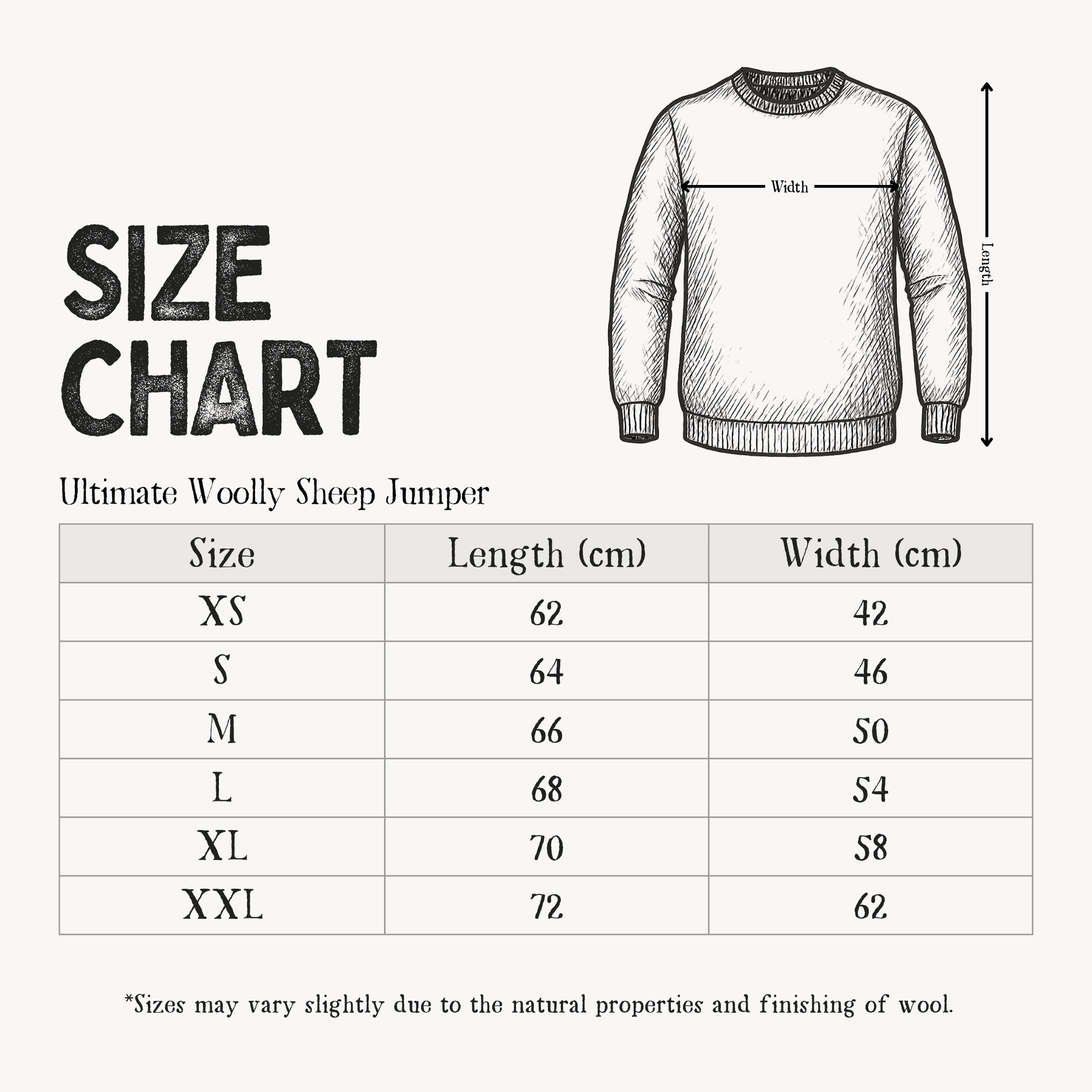 The Ultimate Woolly Sheep Jumper