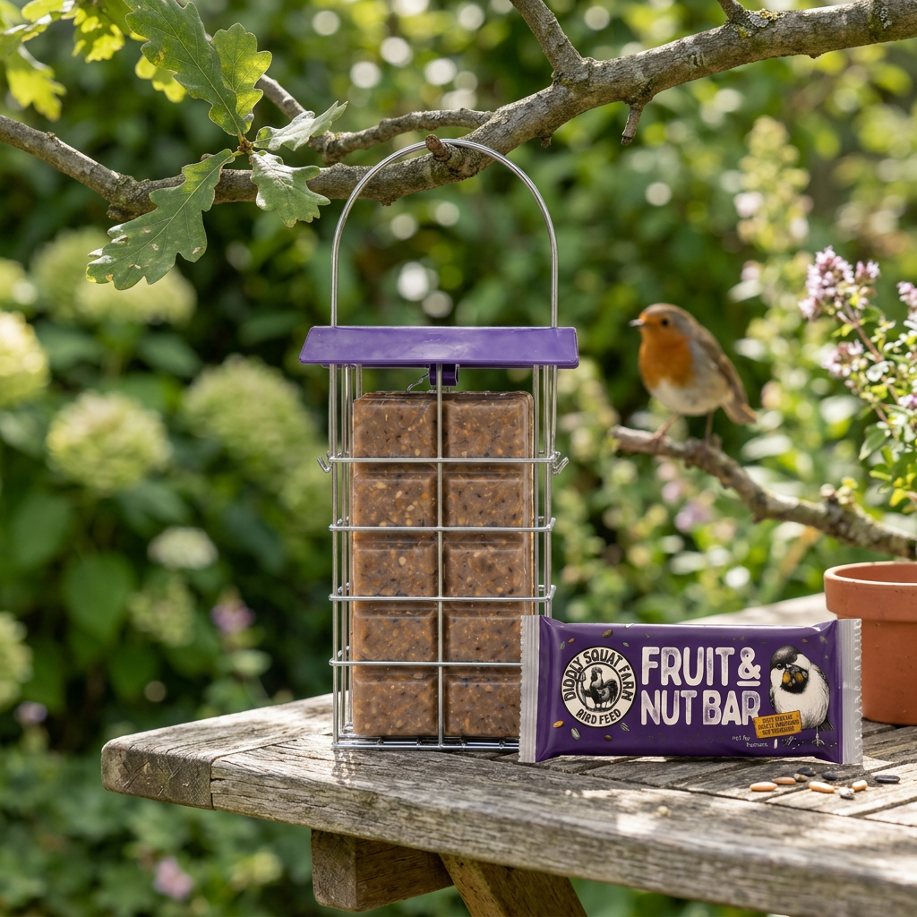 Suet Bird Feeder & Bar