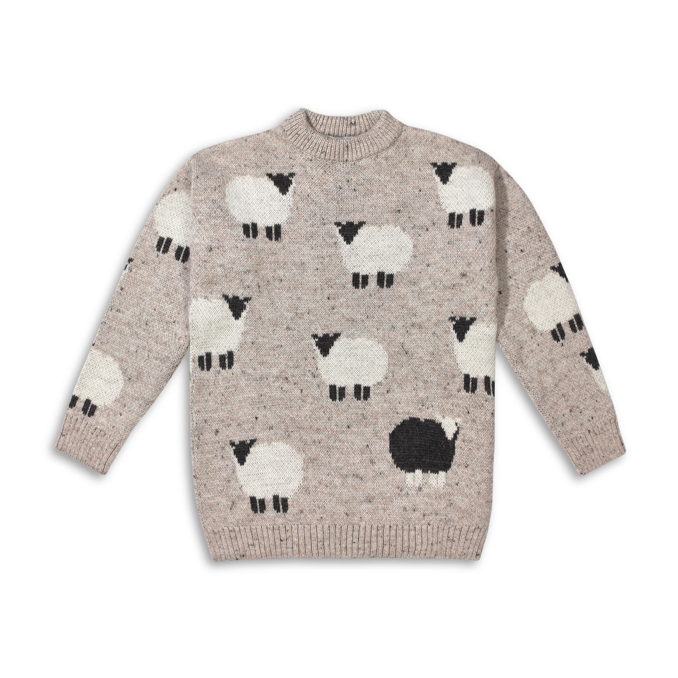 Oatmeal Sheep Knit Jumper