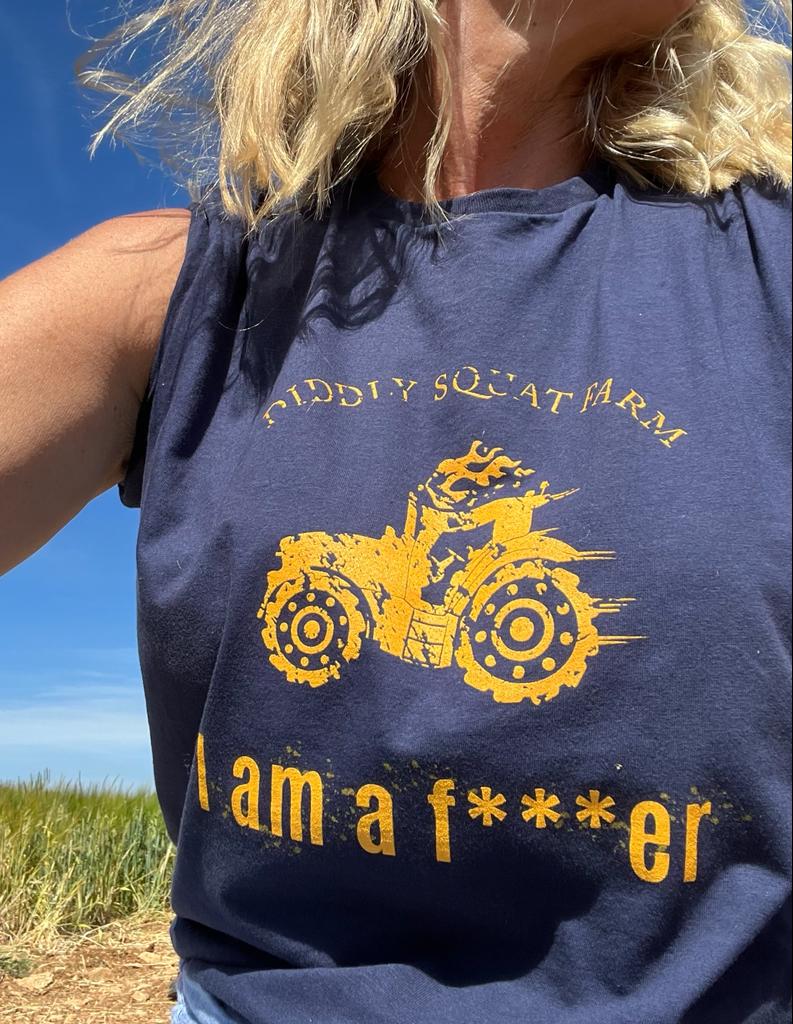 "I am a F***er" Shirt - Navy