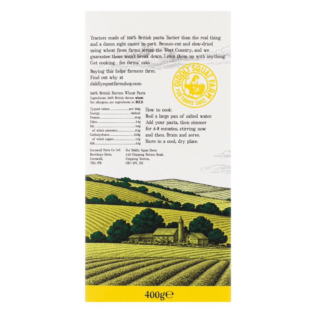 Diddly Tractor Pasta 400g
