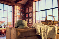 Olive Cockerel Baseball Cap