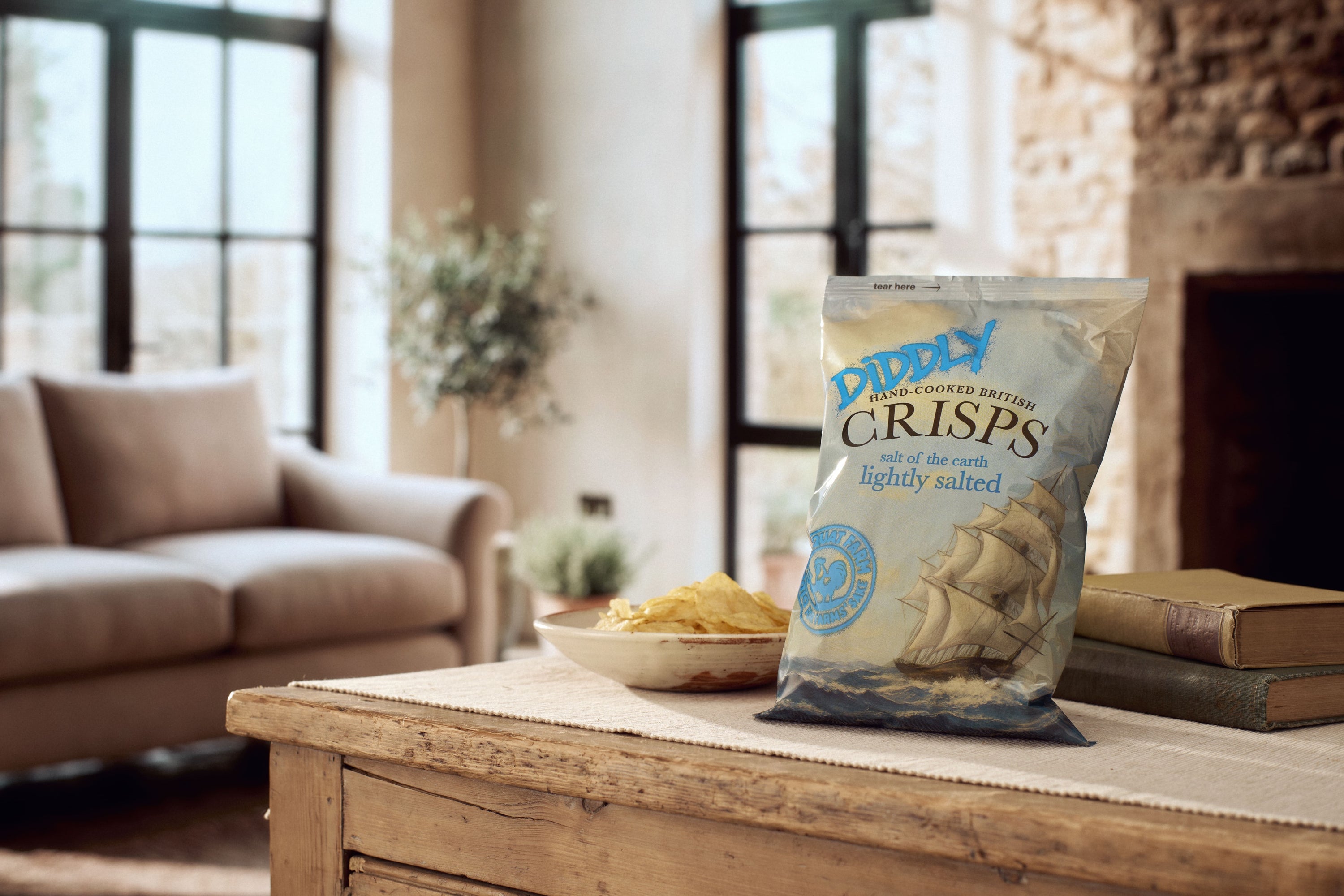 Salted Crisps, 1 x 150g sharing bag