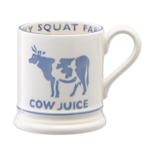 Emma Bridgewater x Diddly Squat Cow Juice 1/2 Pint Mug