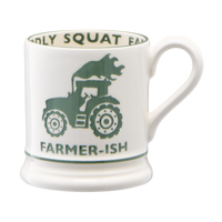 Emma Bridgewater x Diddly Squat Farmerish 1/2 Pint Mug