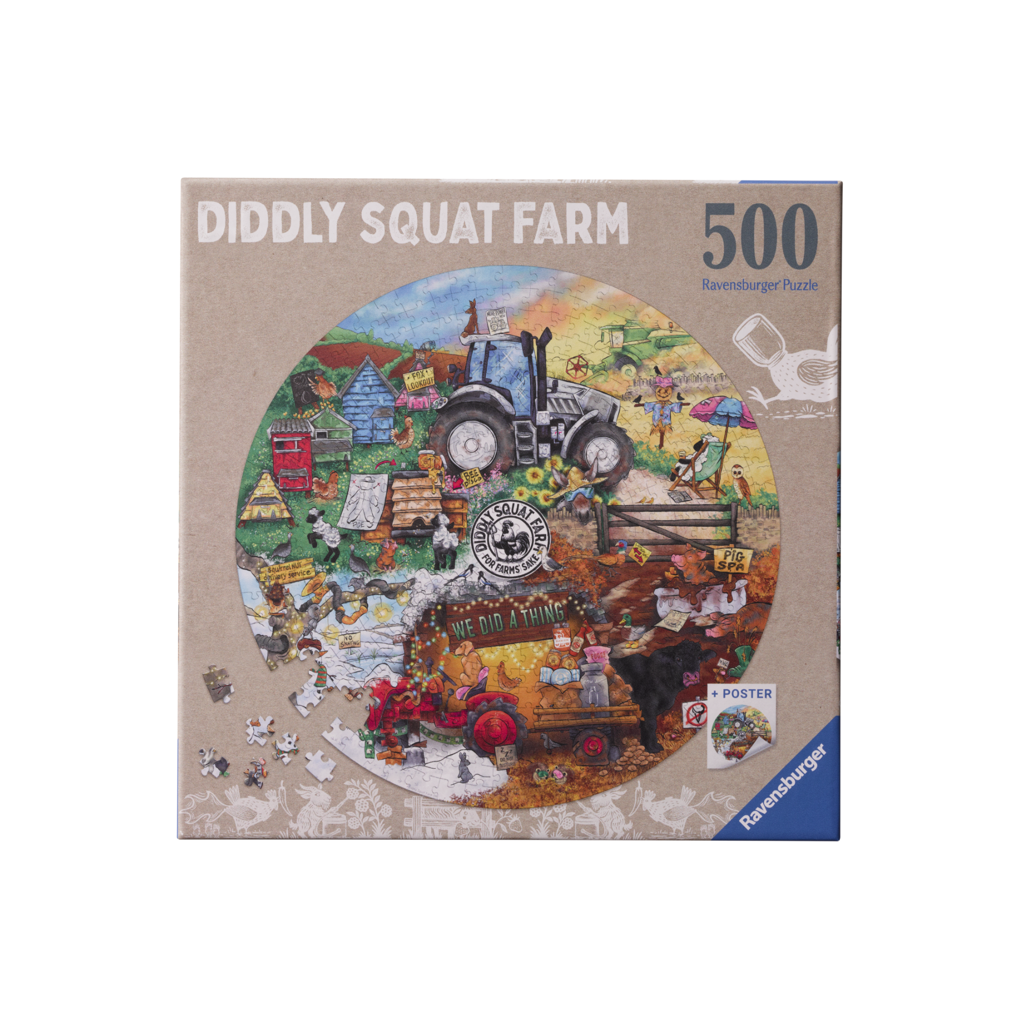 Diddly Squat Farm Jigsaw Puzzle 500 Pieces