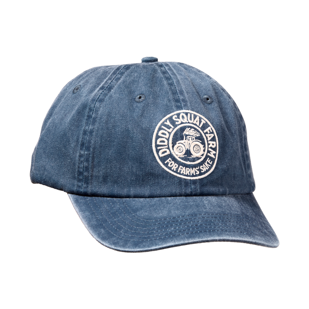 Blue Tractor Baseball Cap