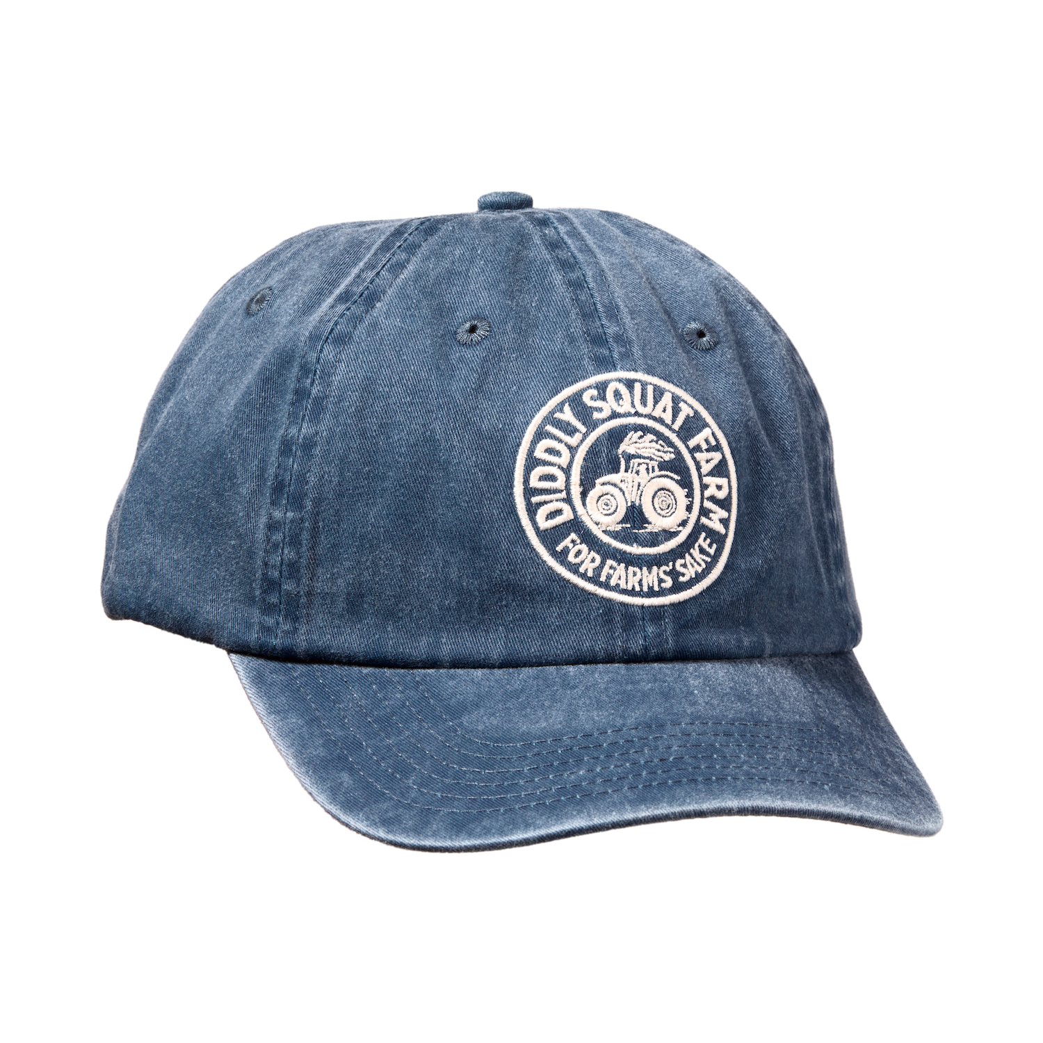 Blue Tractor Baseball Cap
