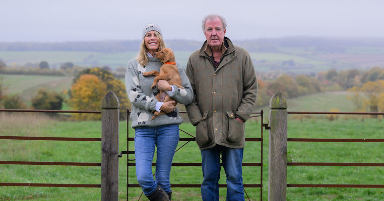 Couple on farm
