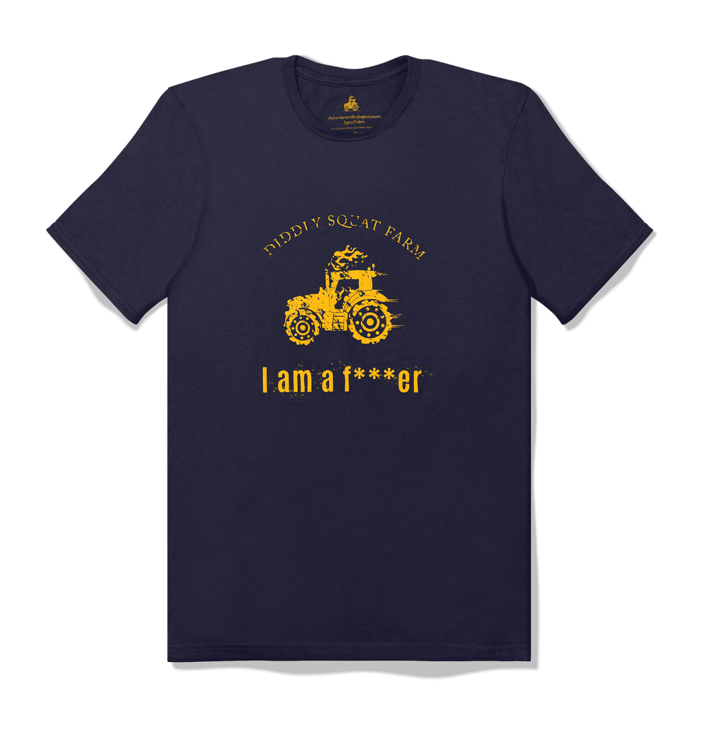 "I am a F***er" Shirt - Navy