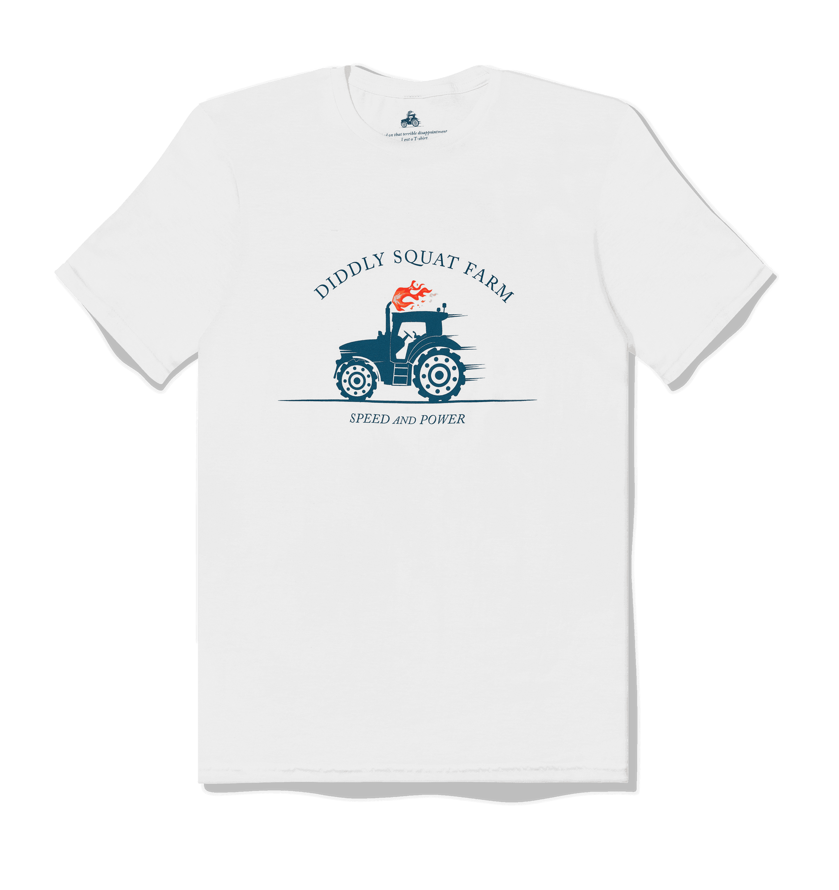 White Tractor T Shirt