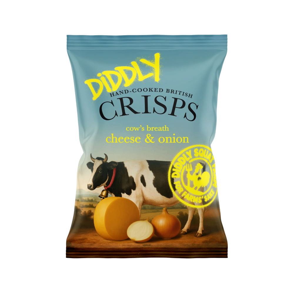 1 x 40g pack of Cheese & Onion Crisps