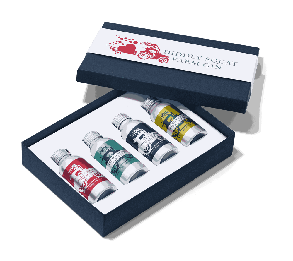 From Diddly with Love x 4 - 35ml, 40% ABV