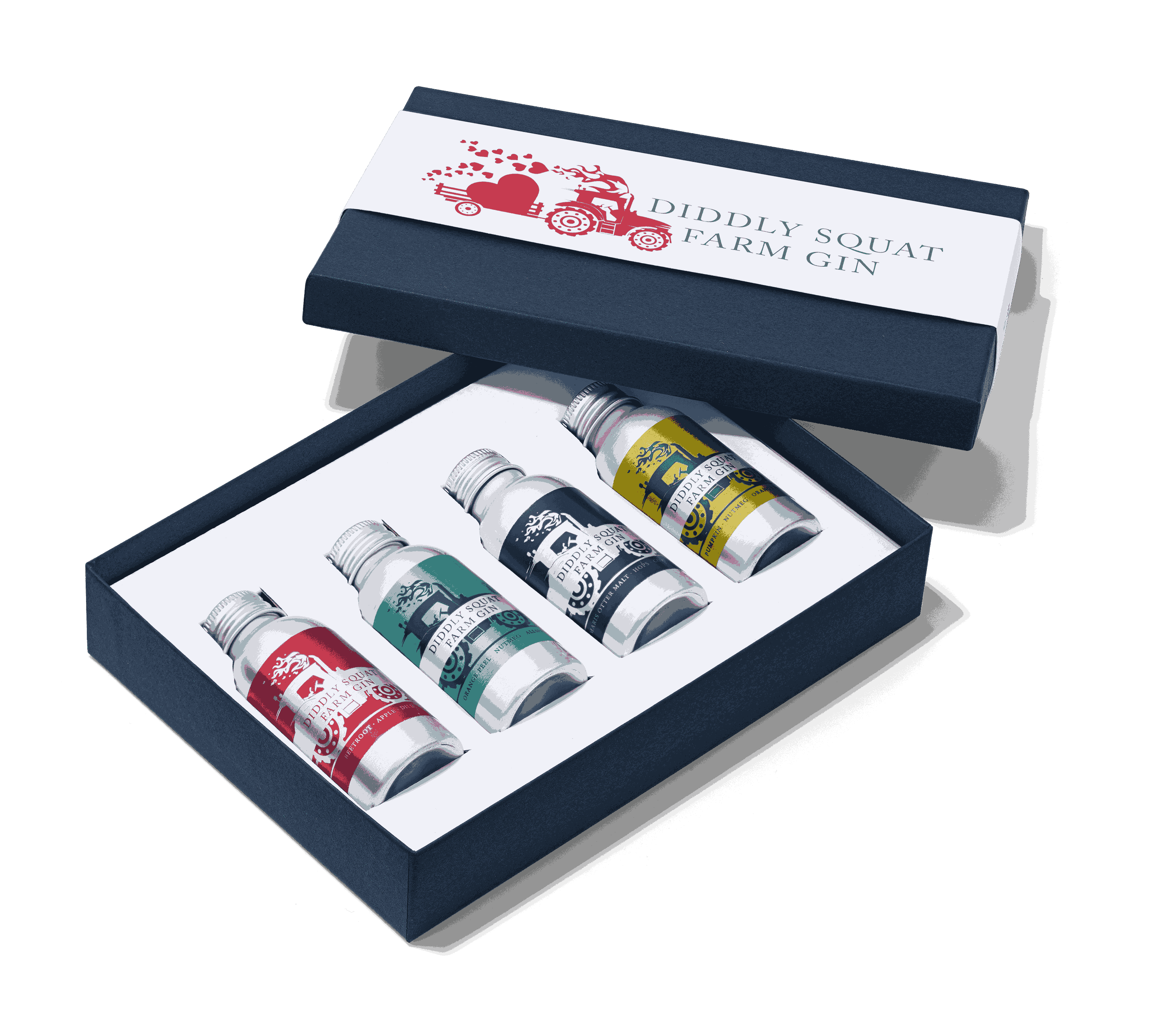 From Diddly with Love x 4 - 35ml, 40% ABV