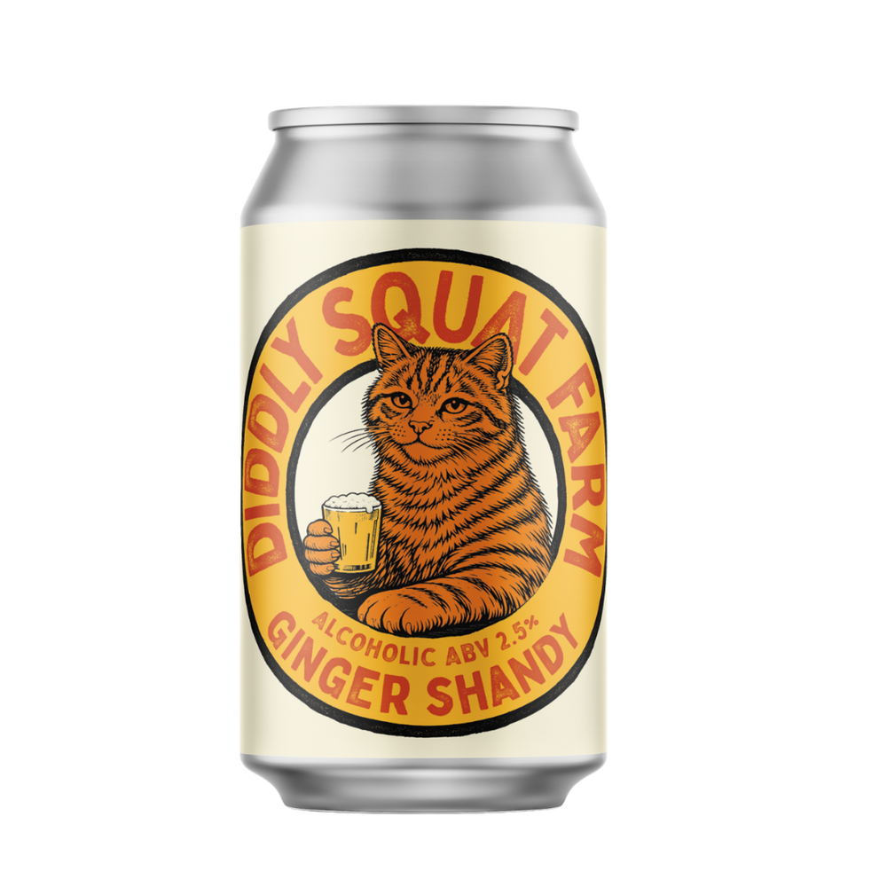 Ginger Shandy x 12 - 330ml, 2.5% ABV