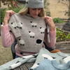 Kids Oatmeal Sheep Knit Jumper