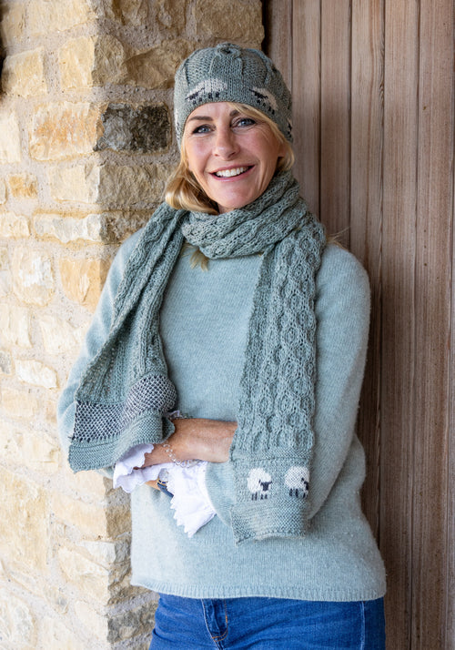 Woolly Sheep Scarf