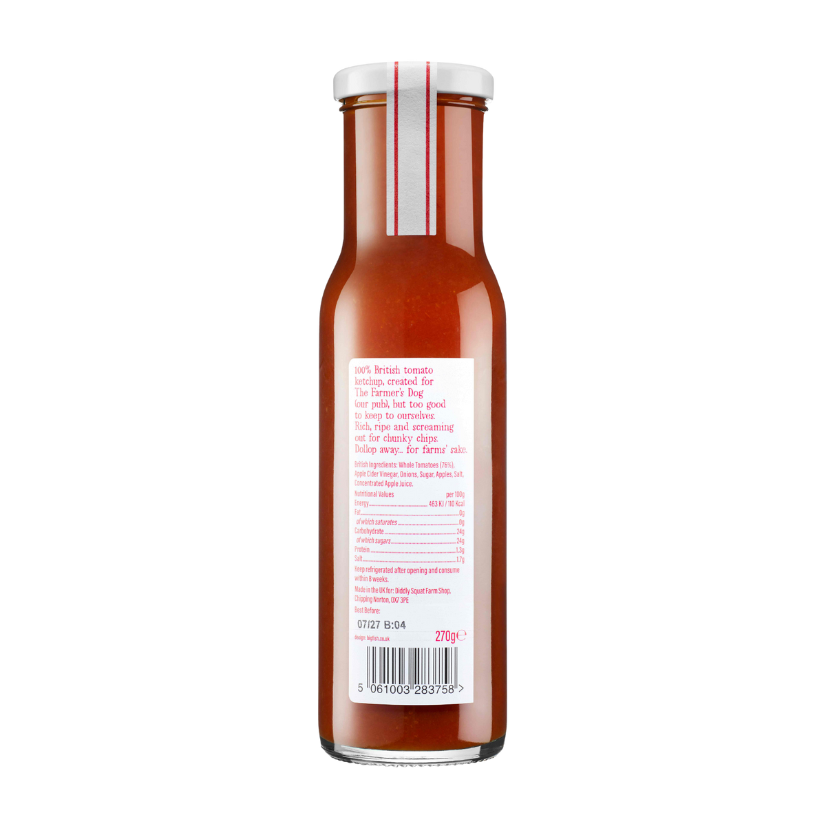 British Tomato Ketchup 270g