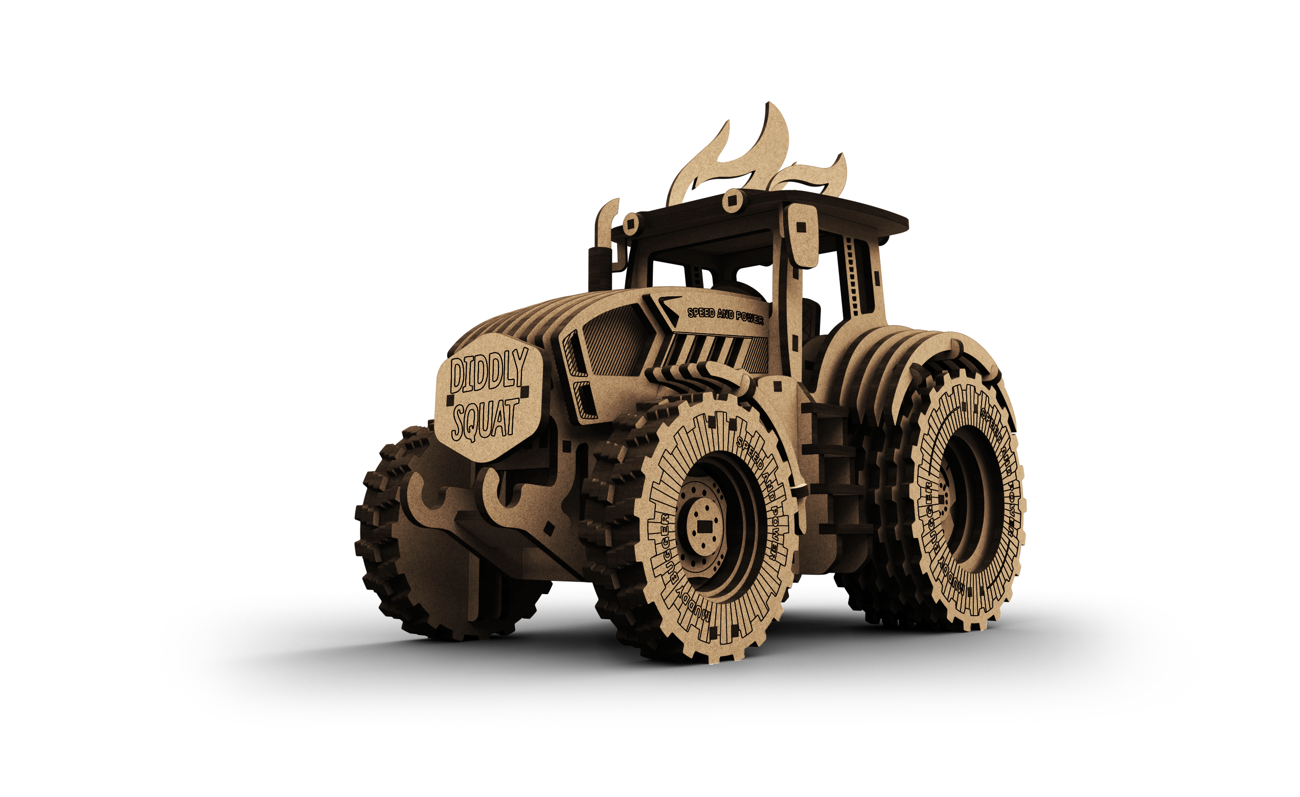 "Muddy Bugger" Build-Your-Own Tractor Kit