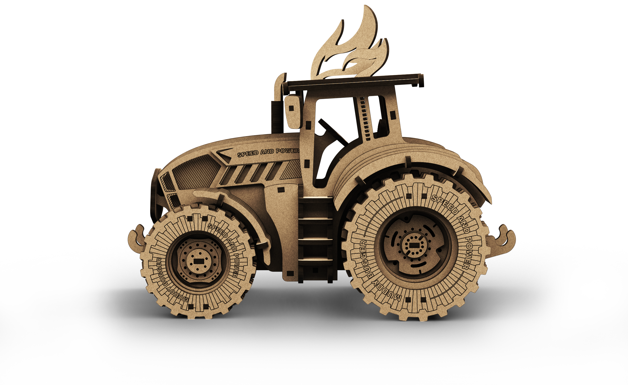 "Muddy Bugger" Build-Your-Own Tractor Kit
