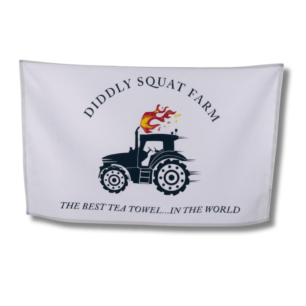 The Best Tractor Tea Towel