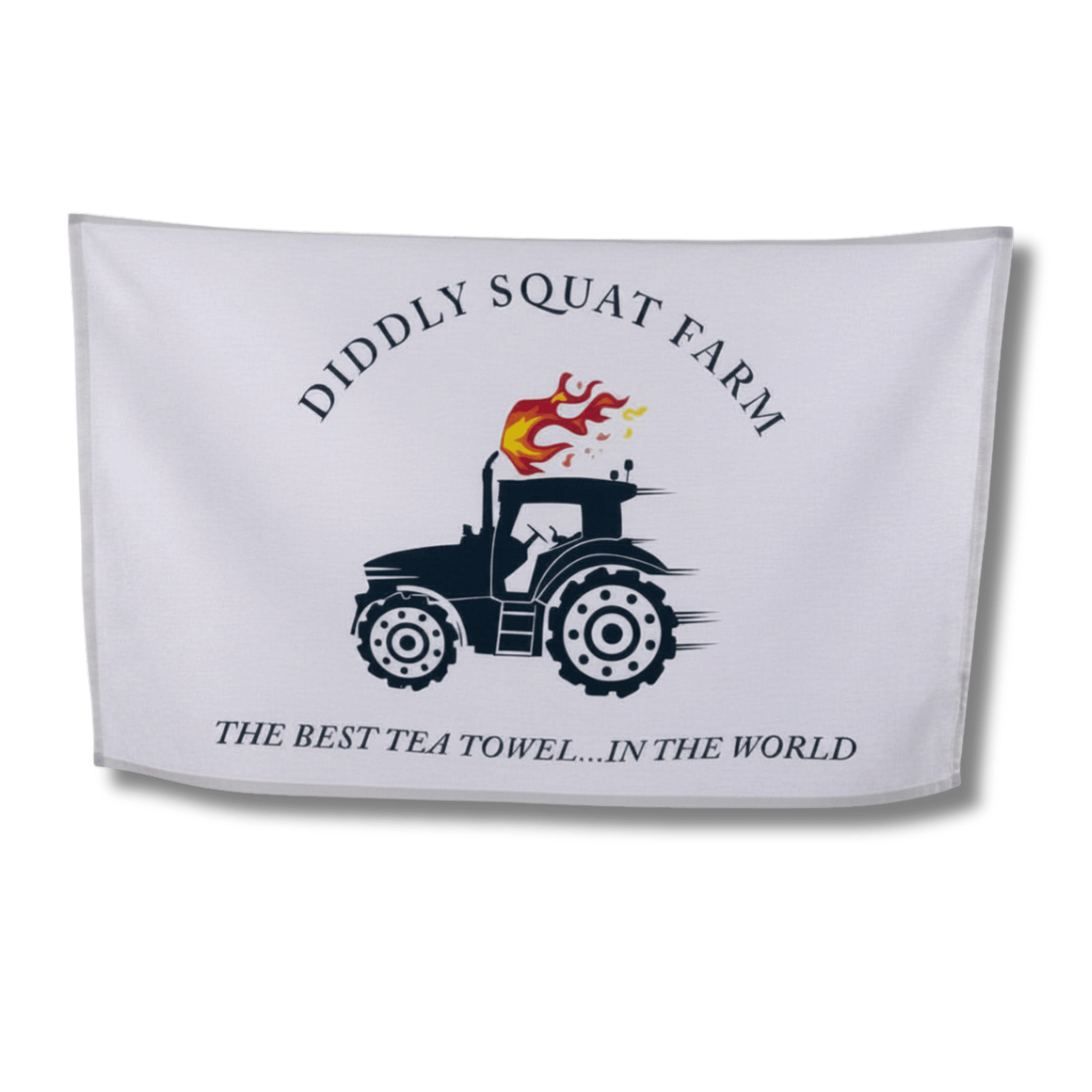 The Best Tractor Tea Towel