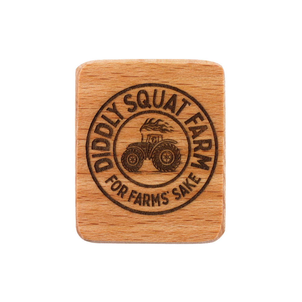 Wooden Fridge Magnet - Tractor