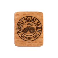 Wooden Fridge Magnet - Tractor