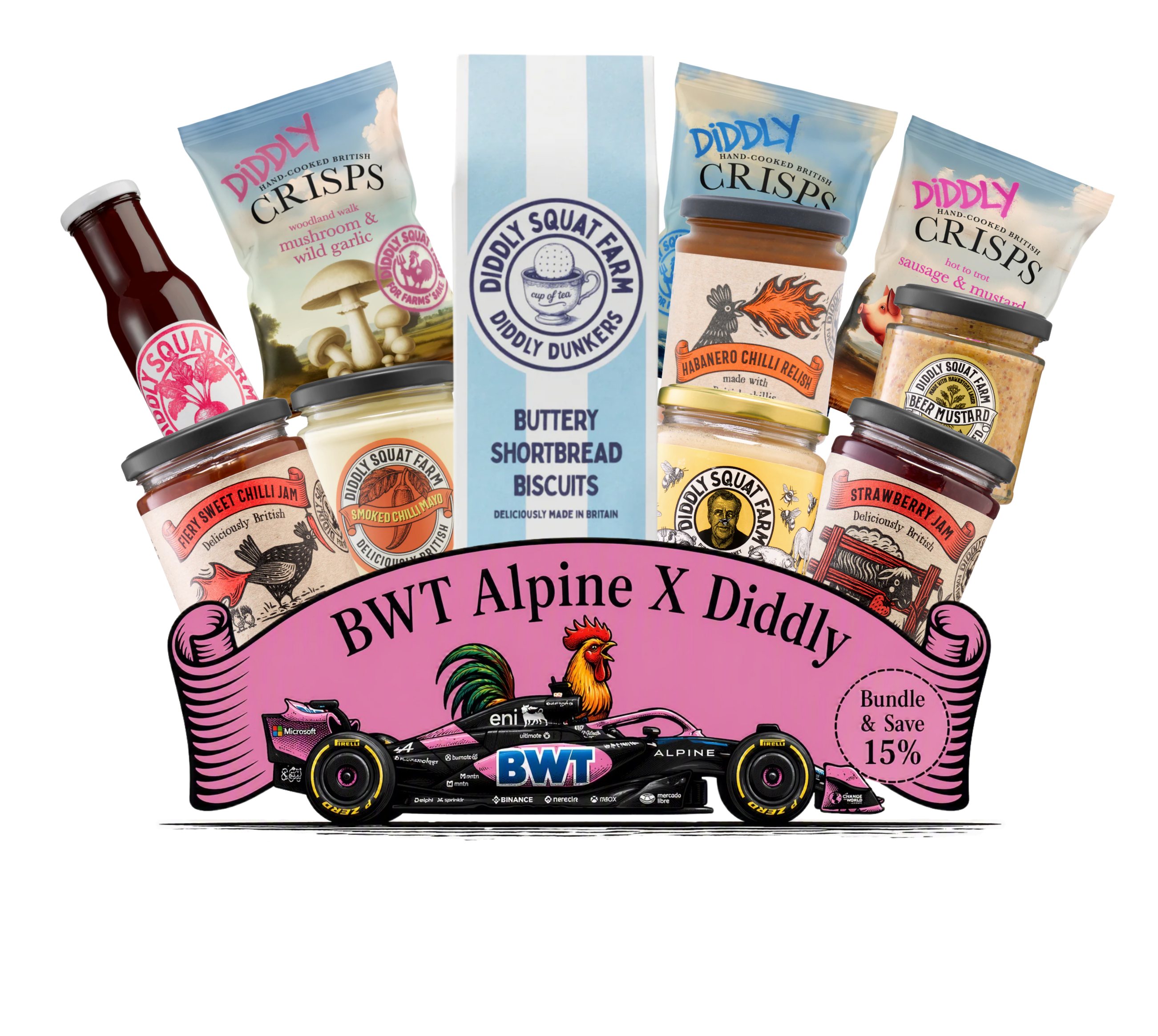 BWT Alpine x Diddly Squat Farm Bundle
