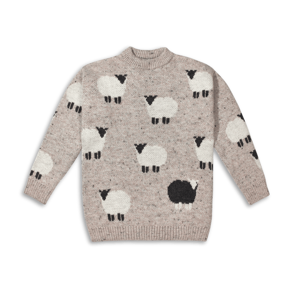 Oatmeal Sheep Knit Jumper