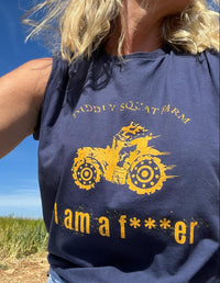 "I am a F***er" Shirt - Navy